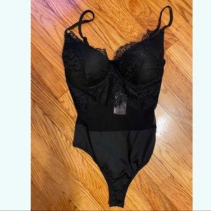 Black Lace Bodysuit
